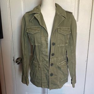 LAST CHANCE Madewell Vintage style military jacket